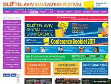 Tablet Screenshot of dldtelaviv.com